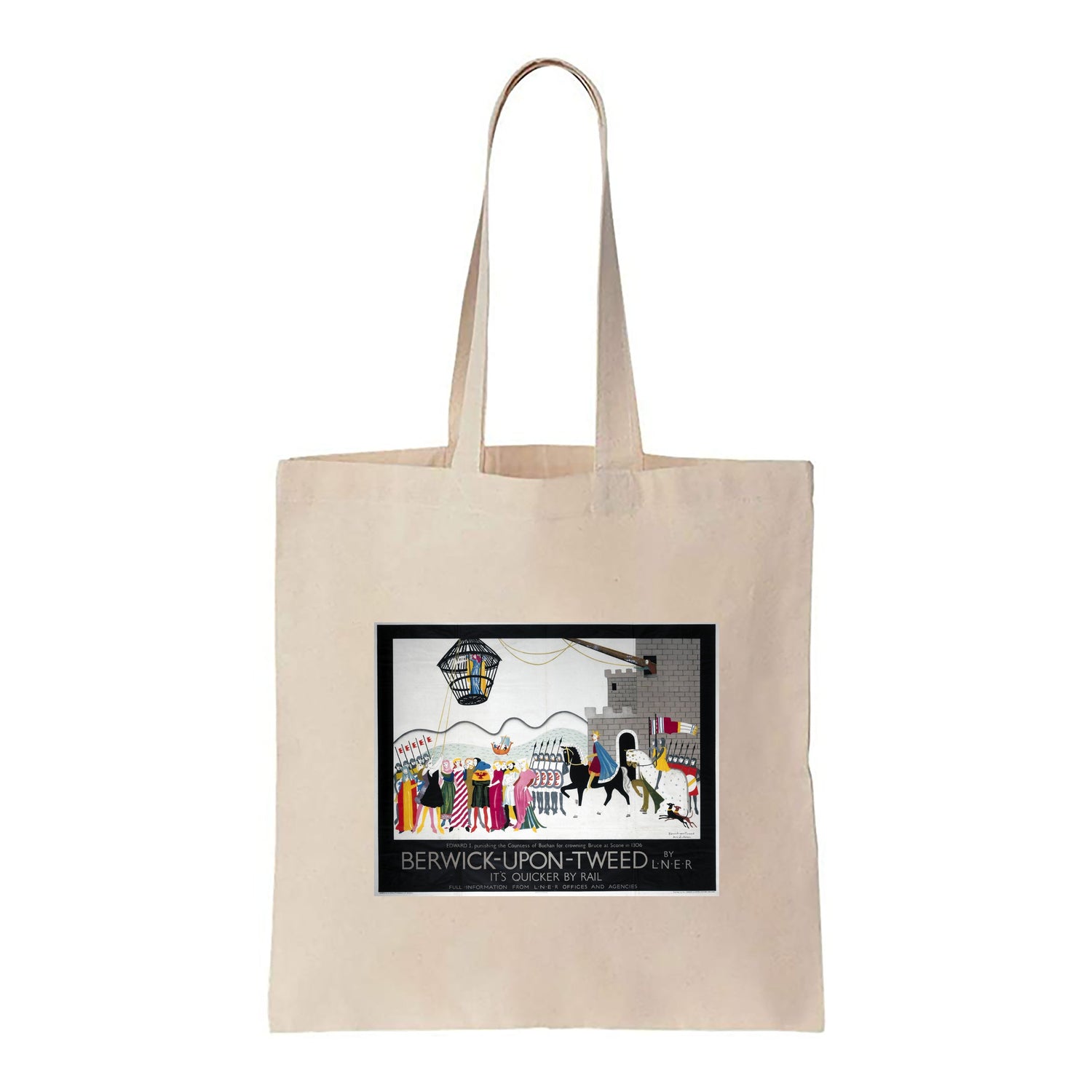 Berwick upon Tweed - Edward I - Canvas Tote Bag