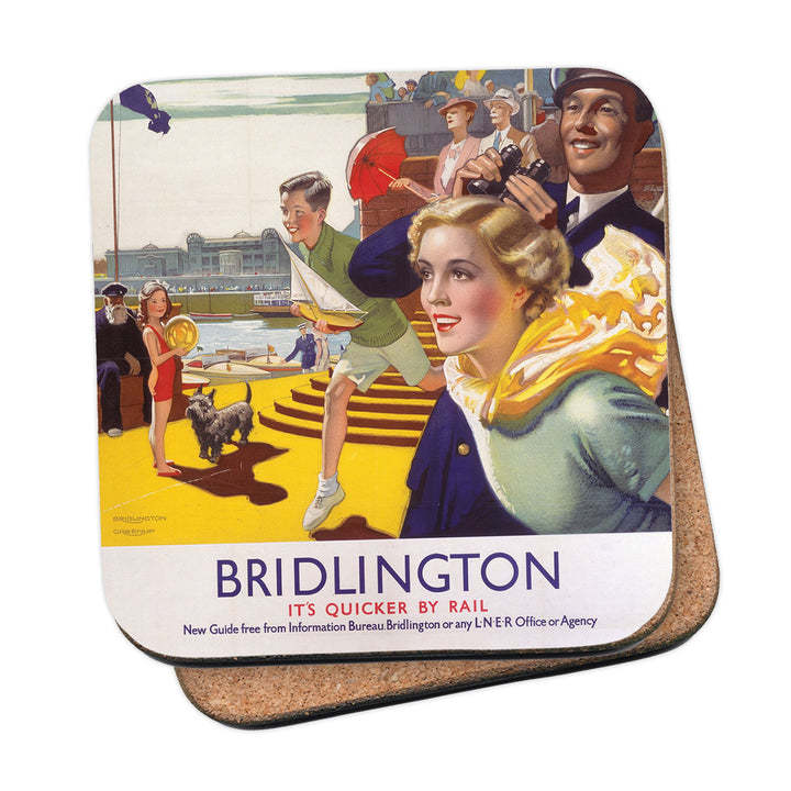 Bridlington - It's Quicker By Rail Coaster