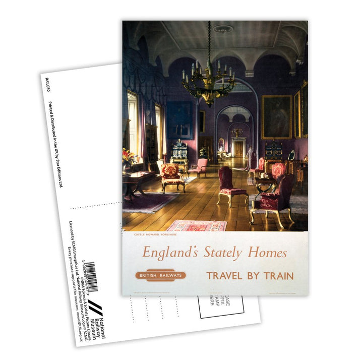 Castle Howard - England's Stately Homes Postcard Pack of 8