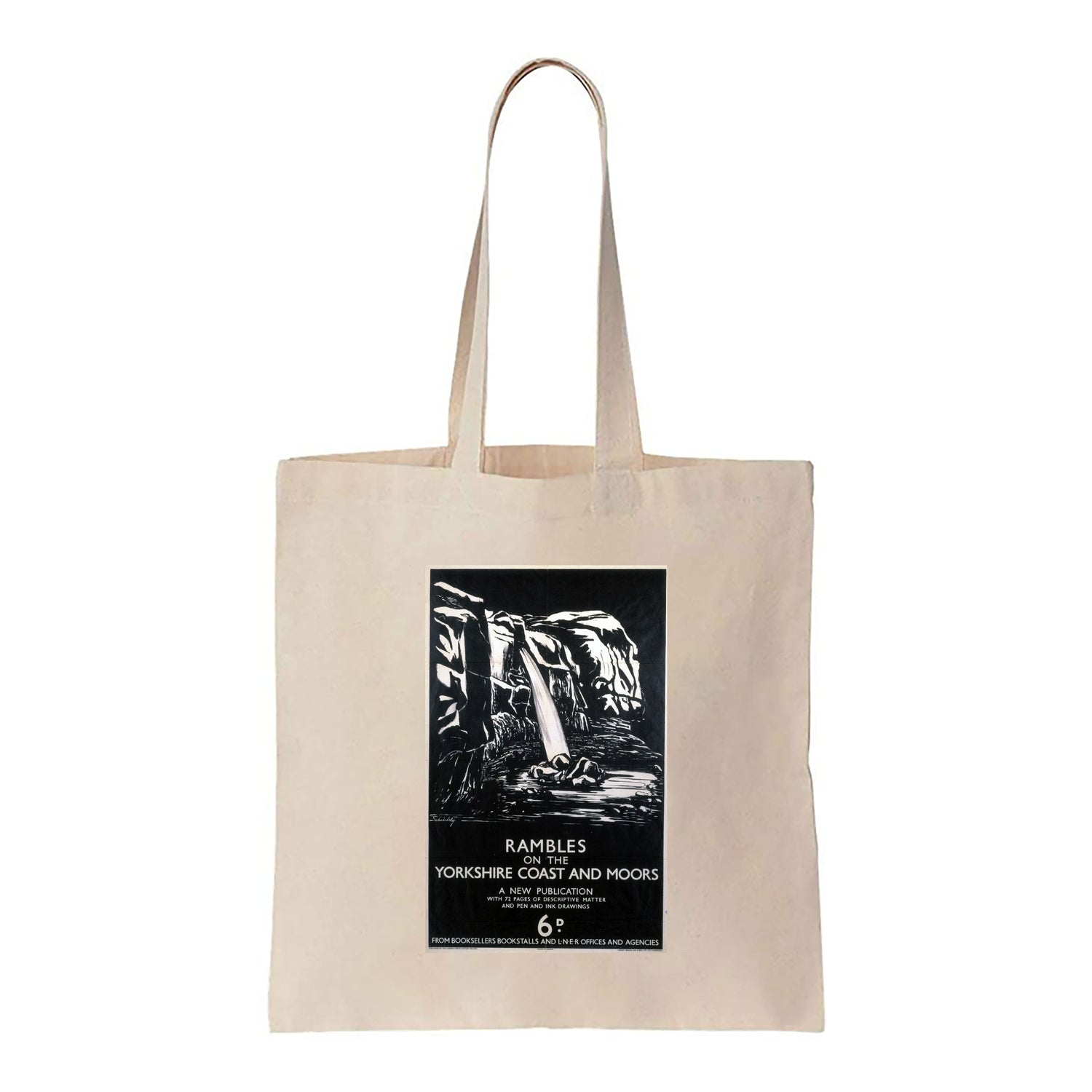 Rambles on the Yorkshire Coast and Moors - Canvas Tote Bag