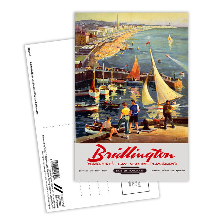 Bridlington, Yorkshire's Gay Seaside playground Postcard Pack of 8