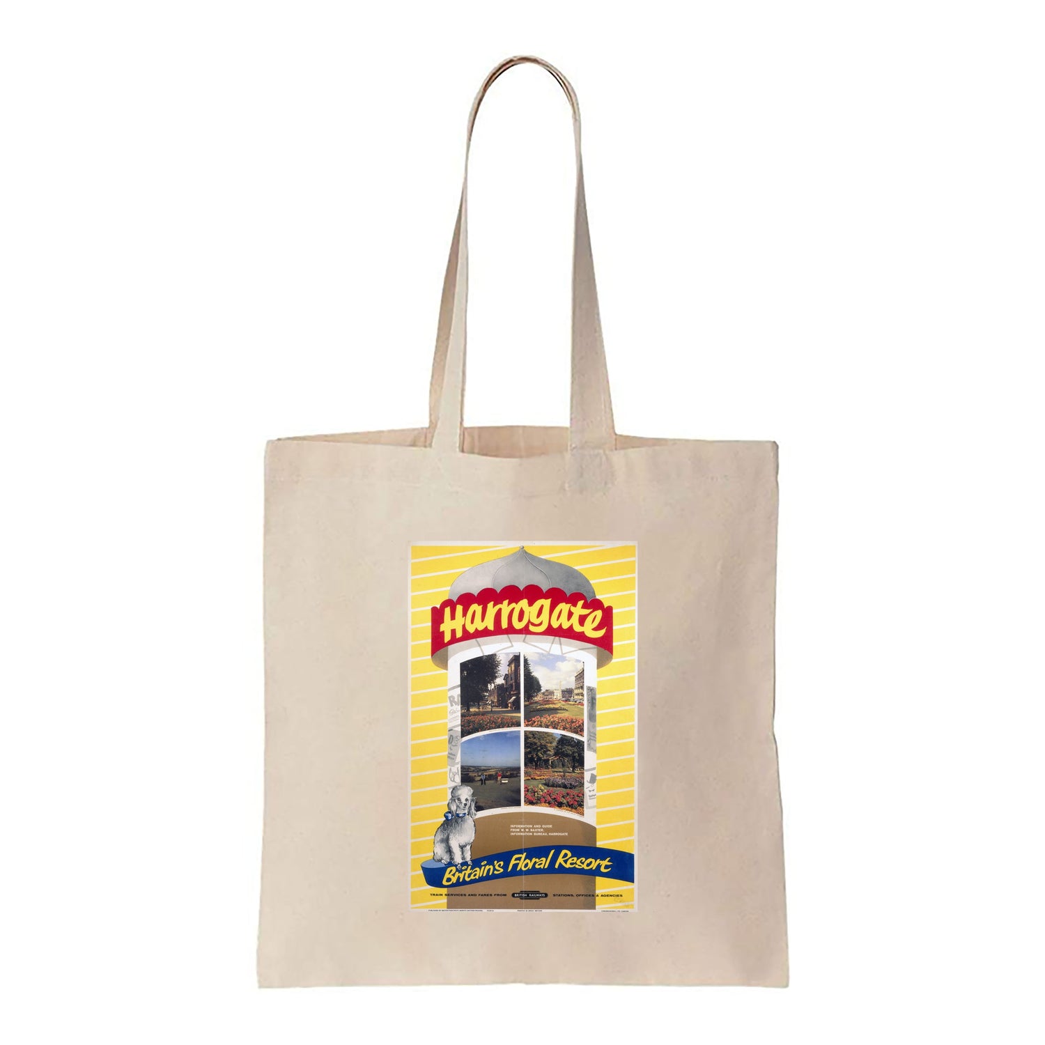 Harrogate Britain's Floral Resort - Canvas Tote Bag