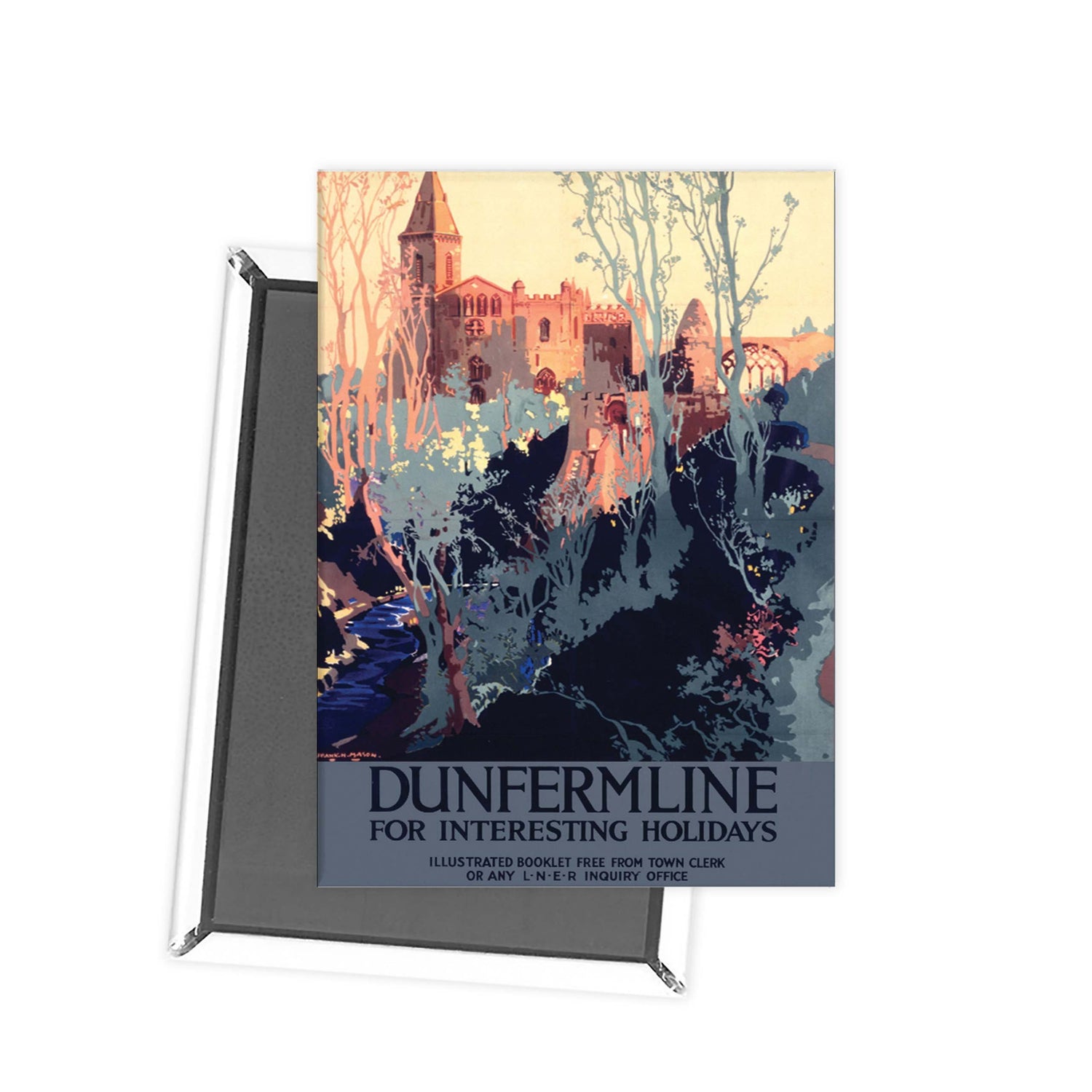 Dunfirmline for Interesting Holidays Fridge Magnet