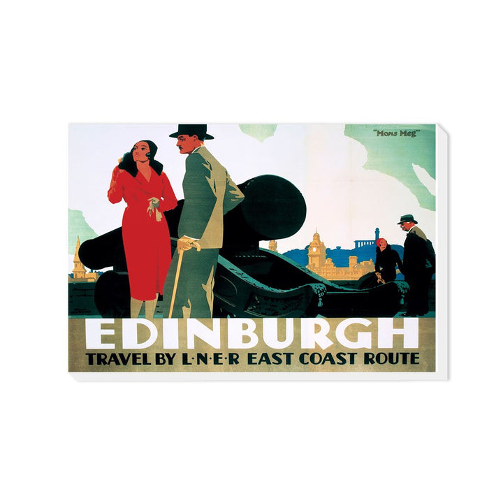 Edinburgh Couple by Cannon - Canvas