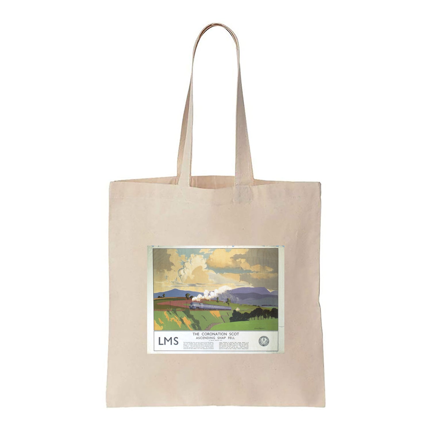 The Coronation Scot Ascending Shap Fell - Canvas Tote Bag