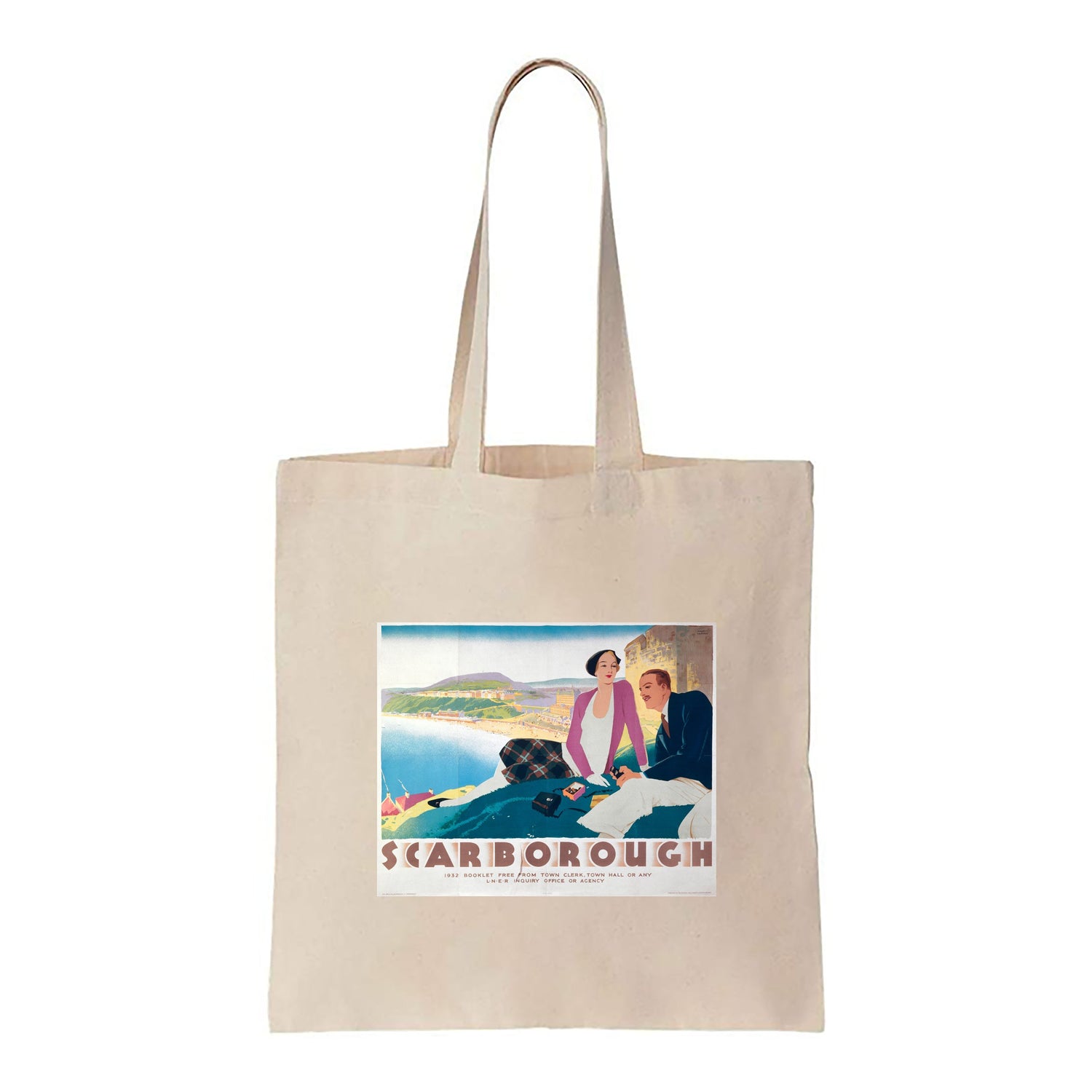 Scarborough - Sea View - Canvas Tote Bag