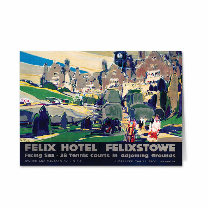 Felix Hotel, Felixstowe Greeting Card