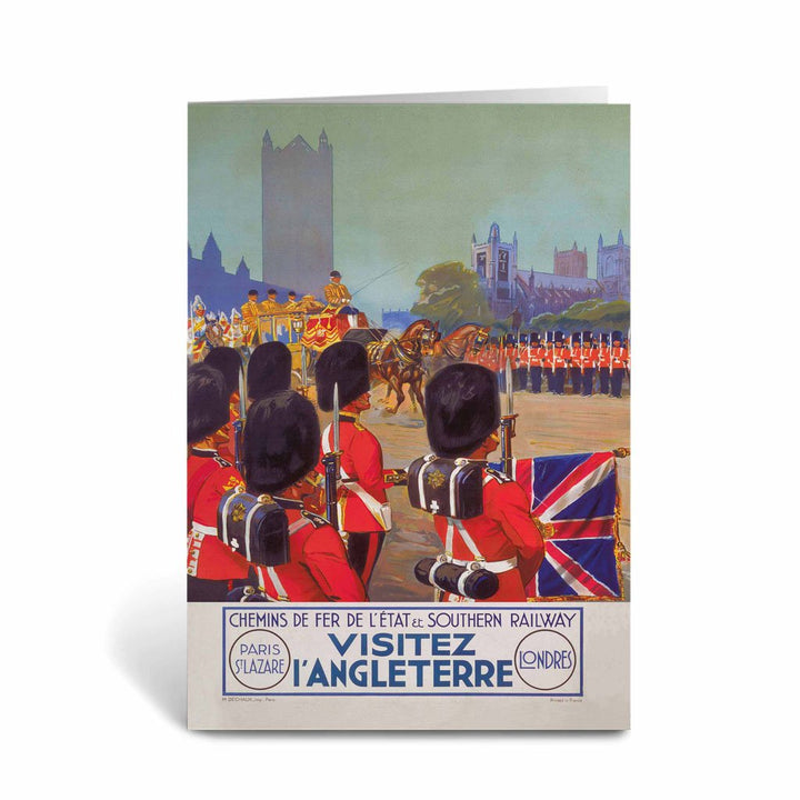 Visit L'Angleterre Greeting Card