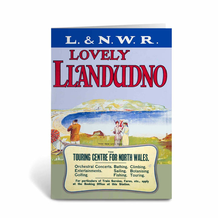 Lovely Llandudno Greeting Card