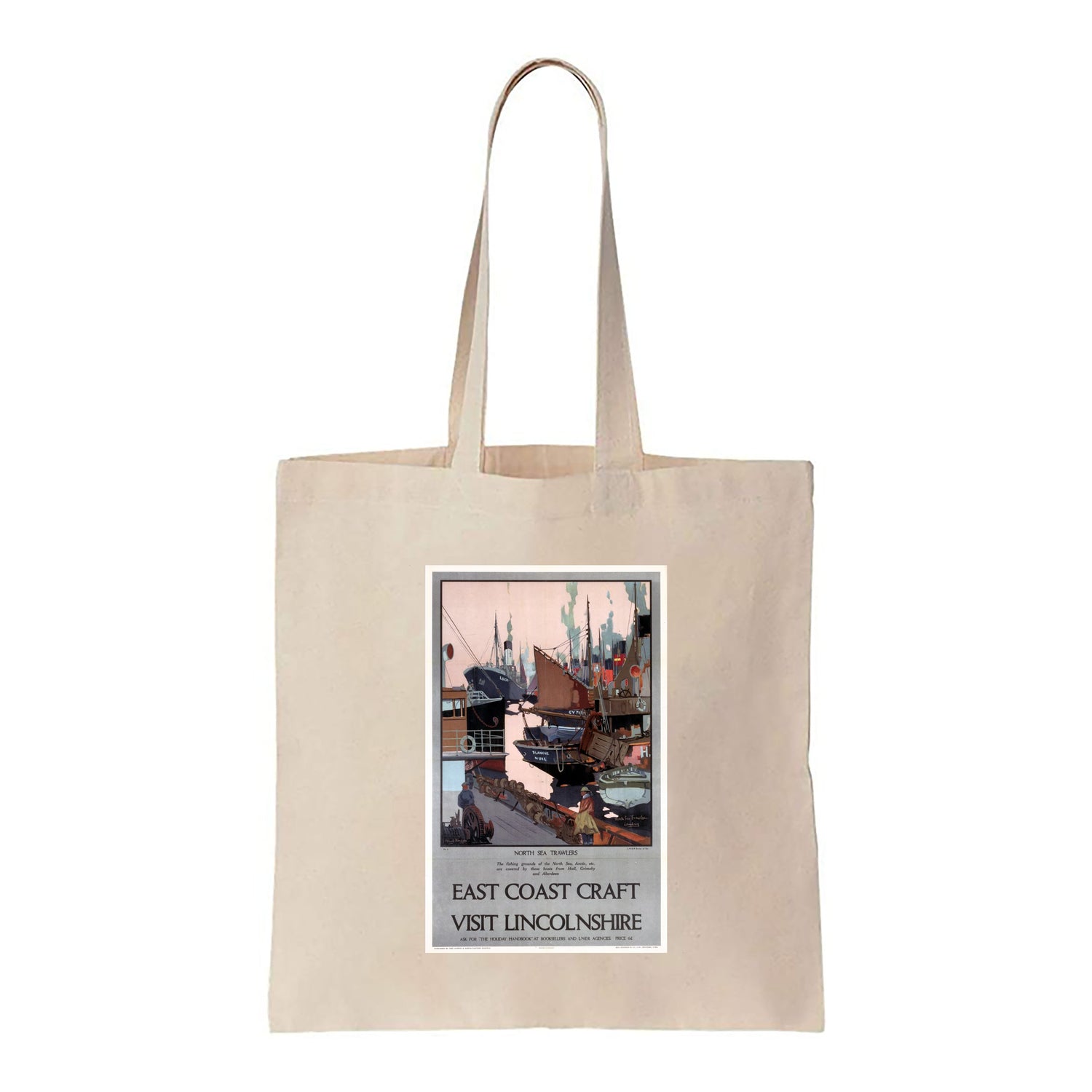 East Coast Craft -Visit Lincolnshire - Canvas Tote Bag