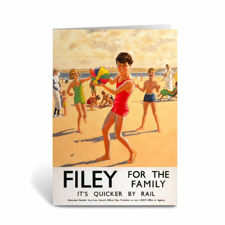 Filey for the Family Greeting Card