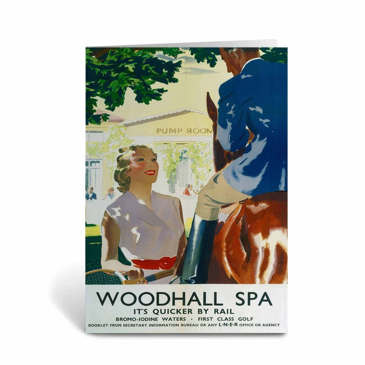 Woodhall Spa, First Class Golf Greeting Card