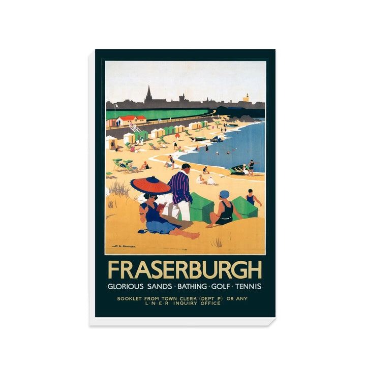 Fraserburgh Beach, Scotland - Canvas