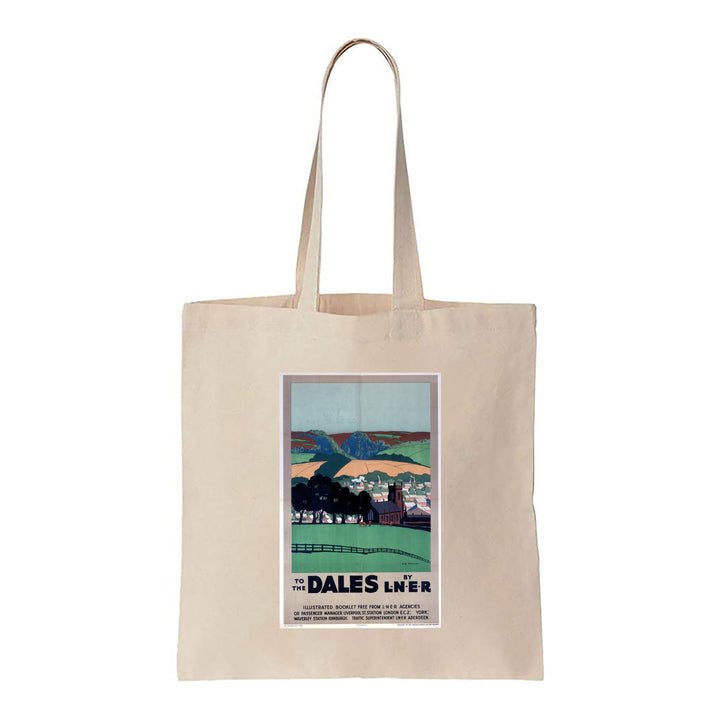 To The Dales by LNER - Canvas Tote Bag