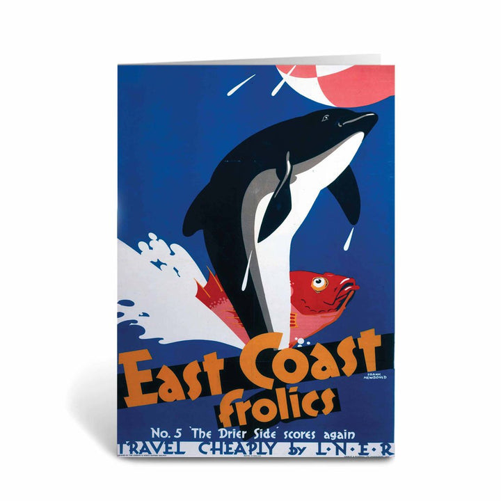 East Coast Frolics No 5 Greeting Card