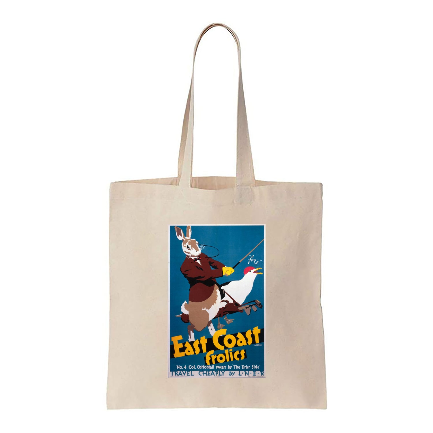 East Coast Frolics No 4 - Canvas Tote Bag