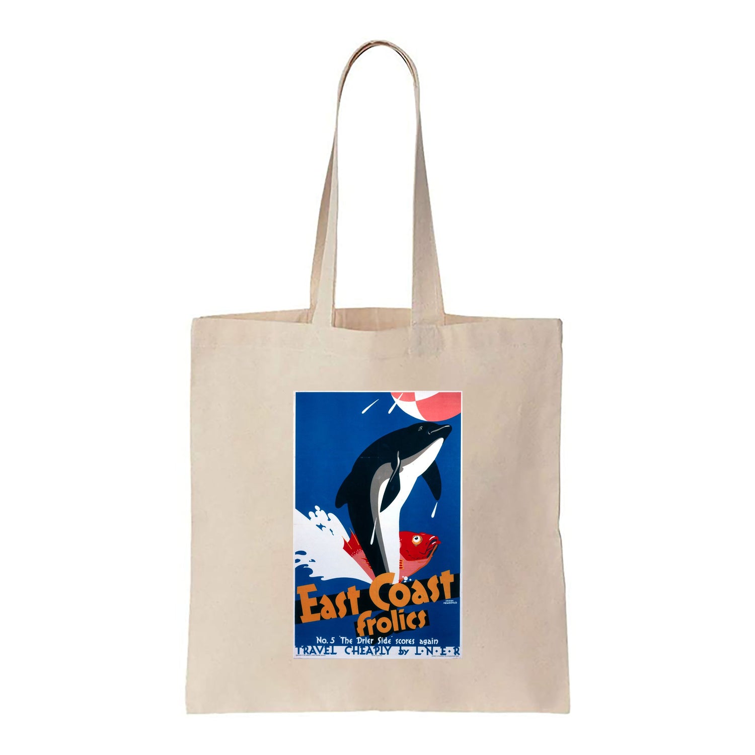 East Coast Frolics No 5 - Canvas Tote Bag