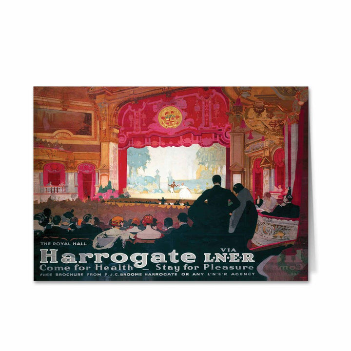 Harrogate - The Royal Hall Greeting Card