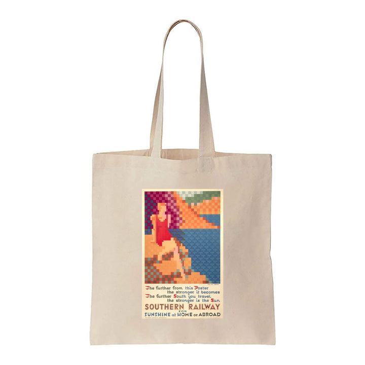 Southern Railway for Sunshine at Home or Abroad - Canvas Tote Bag