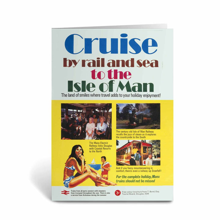 Cruise to the Isle Of Man Greeting Card