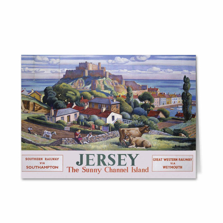 Jersey - The Sunny Channel Island Greeting Card