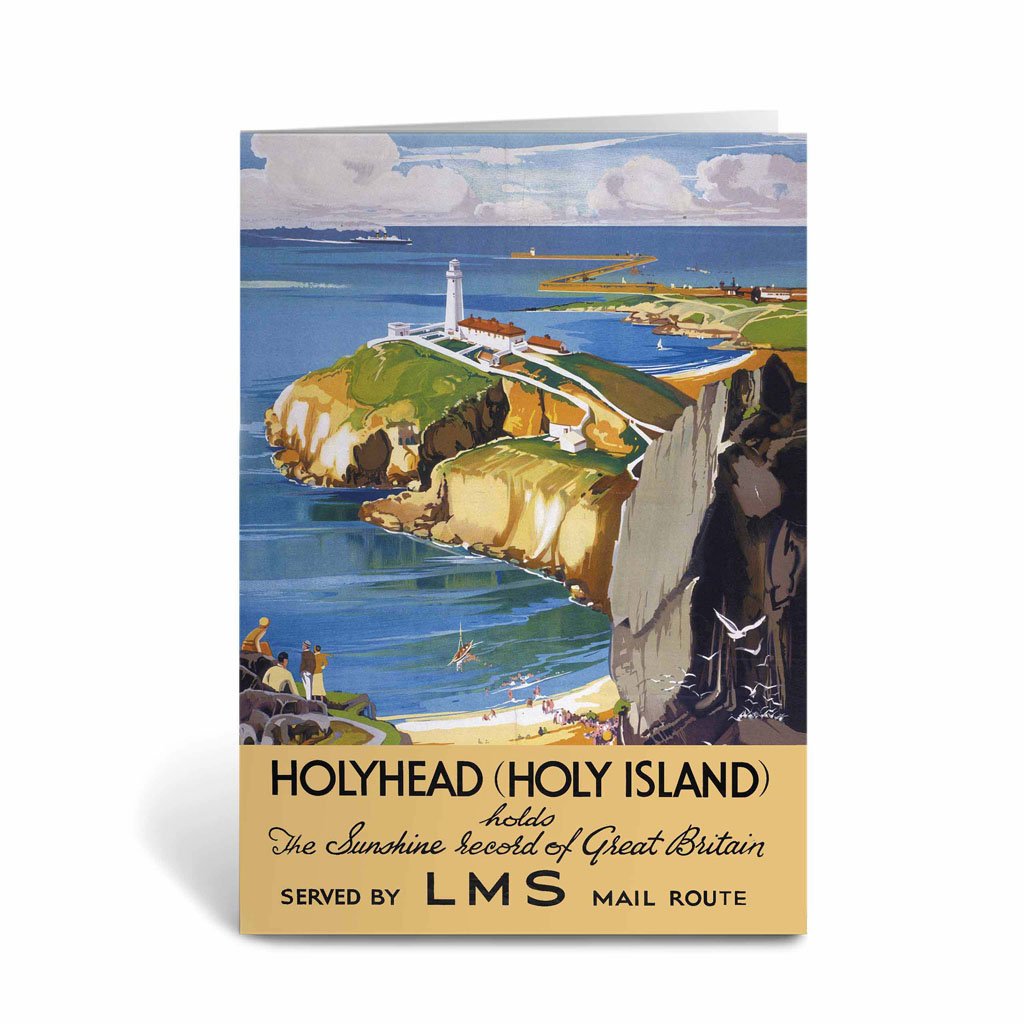 Holyhead, Sunshire record of Great Britain Greeting Card