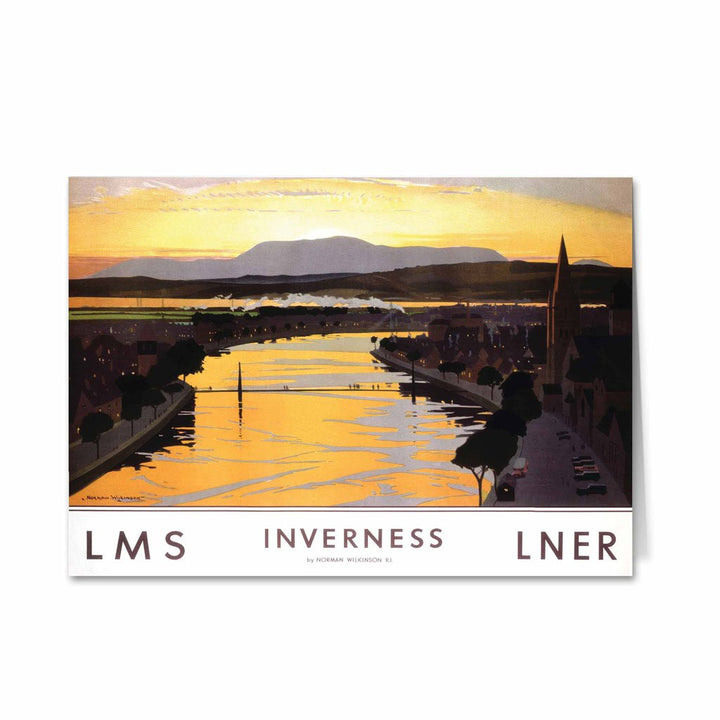 Inverness Sunset Greeting Card