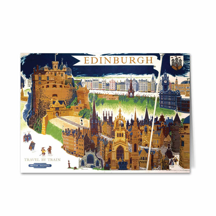 Edinburugh - British Railways Greeting Card