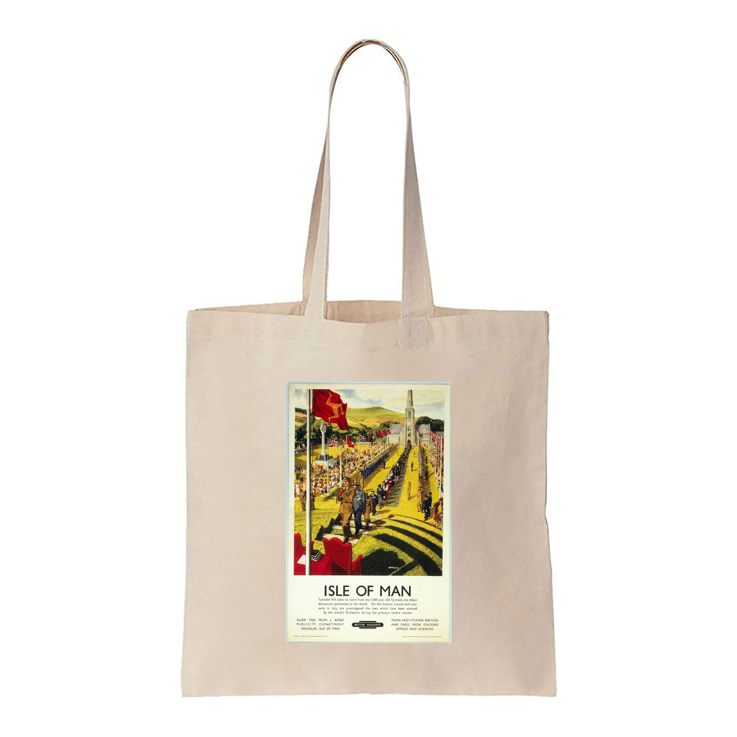 Isle Of Mans Tynwald Hill - Canvas Tote Bag