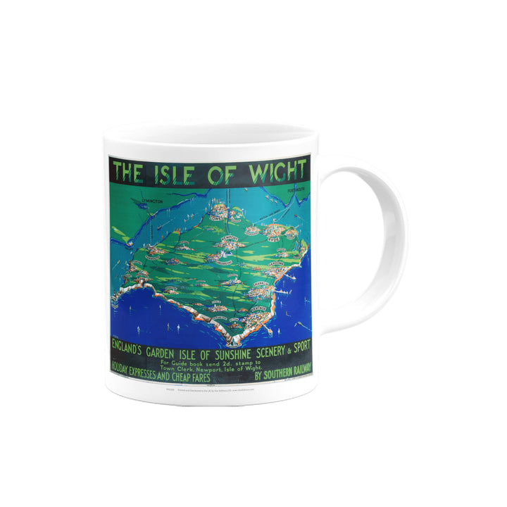 England's Garden Isle Of sunshine, Scenery and Sport - Isle Of Wight Mug