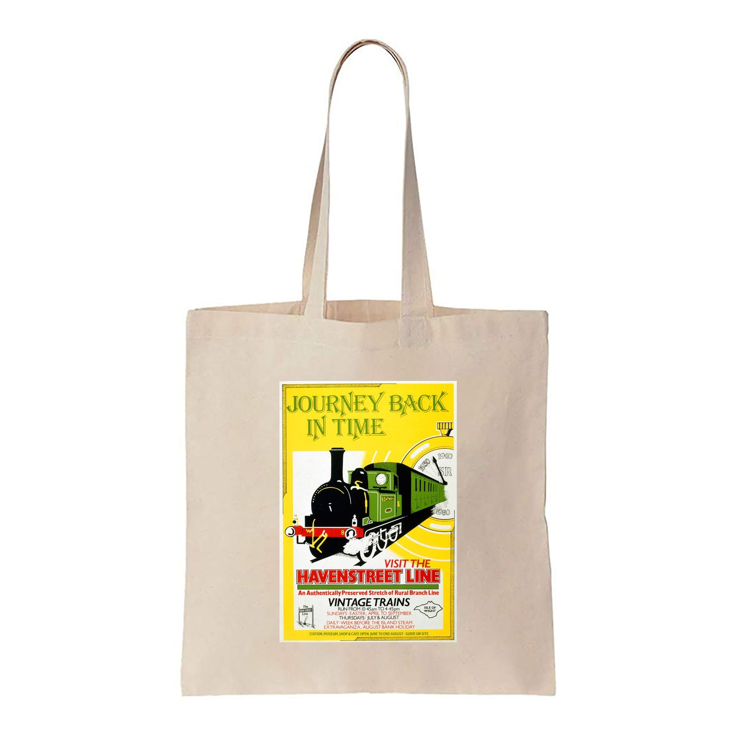 Journey Back In Time - Havenstreet Line - Canvas Tote Bag