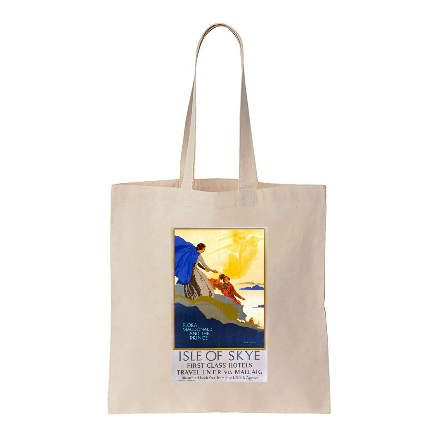 Isle Of Skye - Flora Macdonald and the prince - Canvas Tote Bag