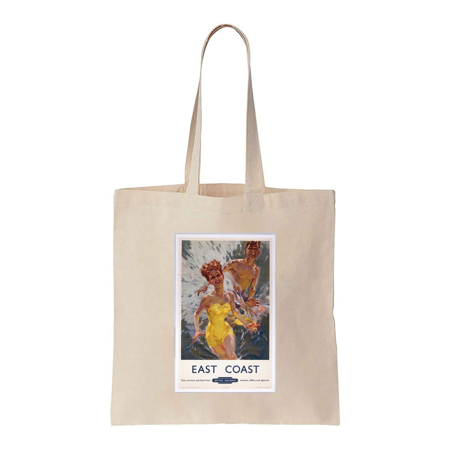 East Coast - British Railways - Canvas Tote Bag