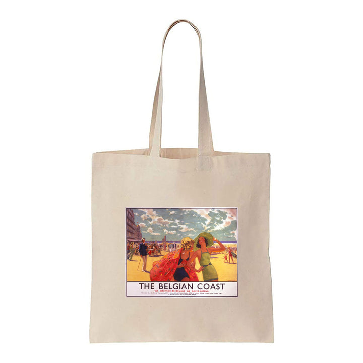 The Belgian Coast via Harwich - Canvas Tote Bag