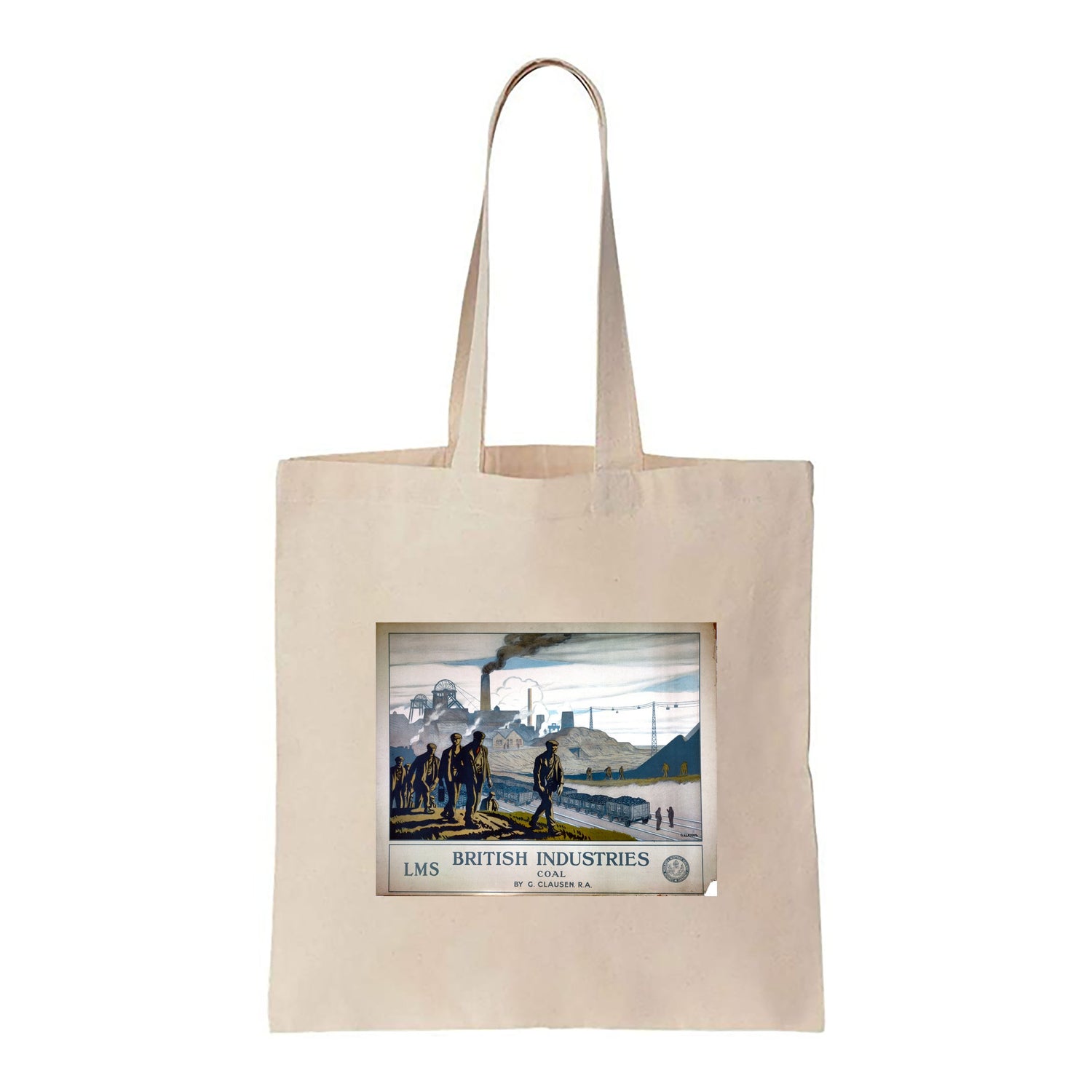 LMS British Industries Coal - Canvas Tote Bag