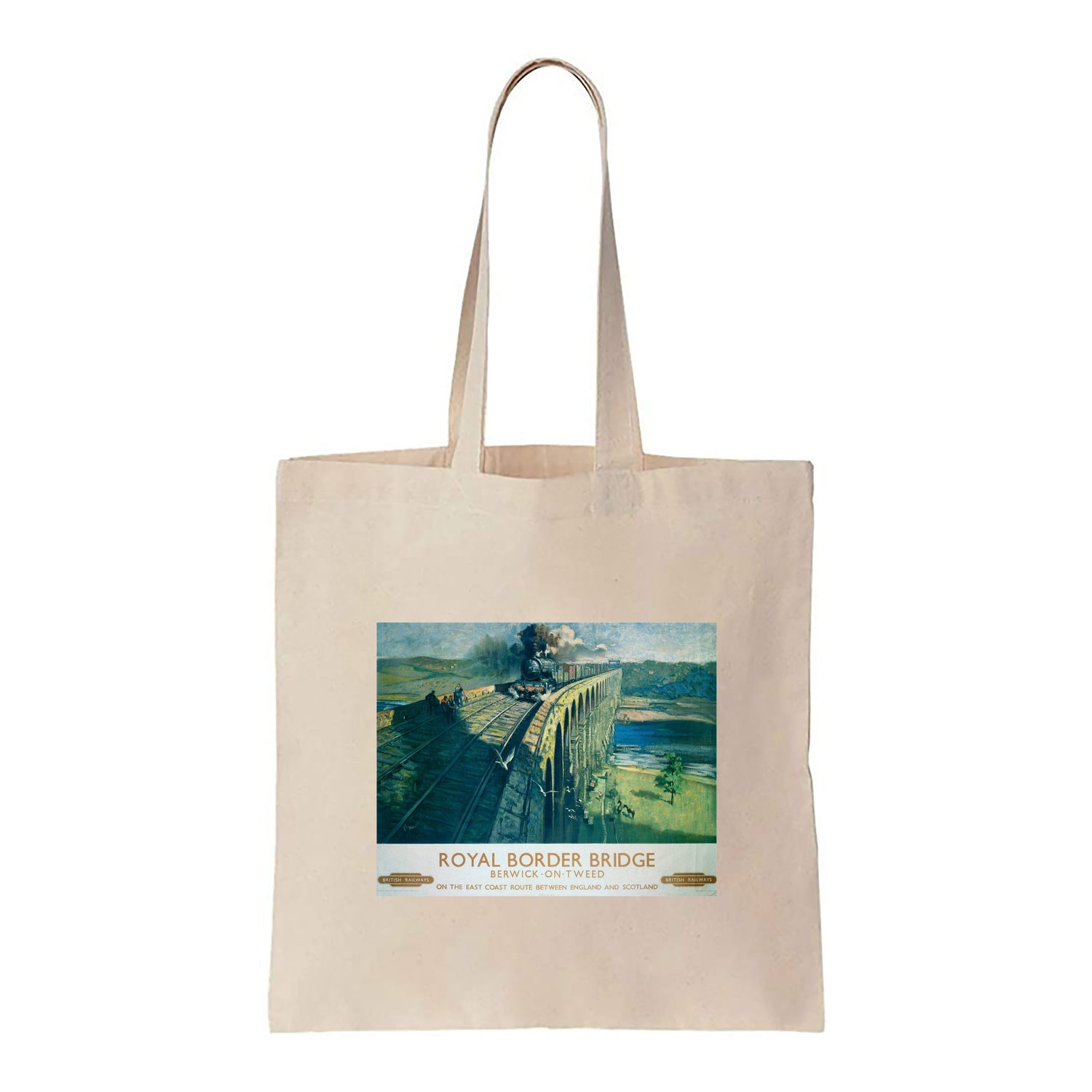 Royal Border Bridge - Berwick-on-tweed - Canvas Tote Bag