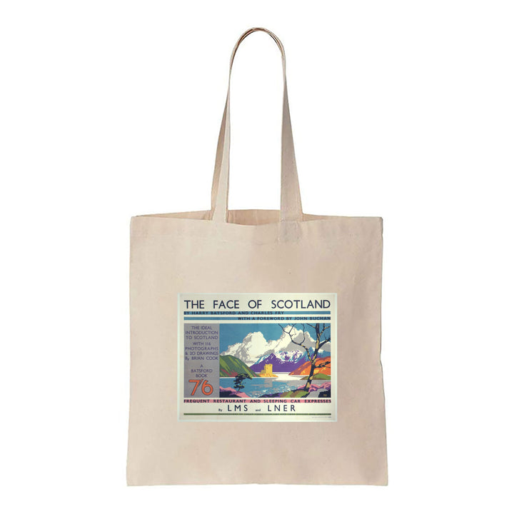 The face Of Scotland - Restaurant and Sleeping car Express - Canvas Tote Bag