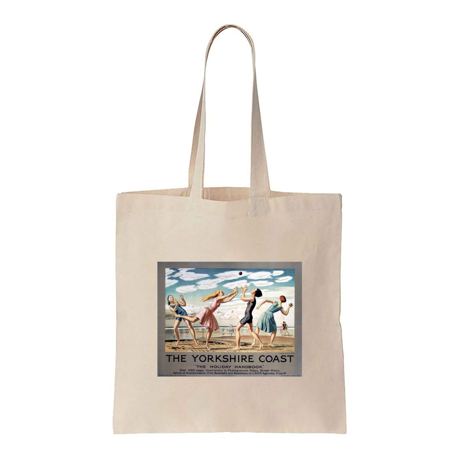 The Yorkshire Coast - Holiday Handbook - Canvas Tote Bag