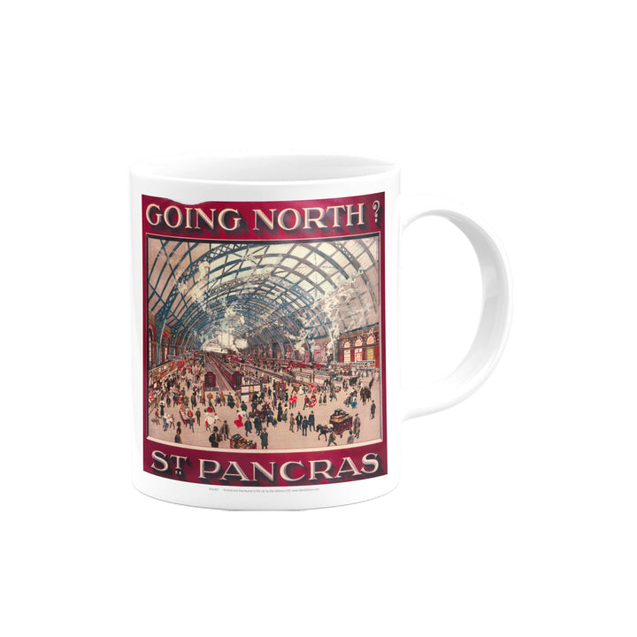 St Pancras station - Going North? Mug