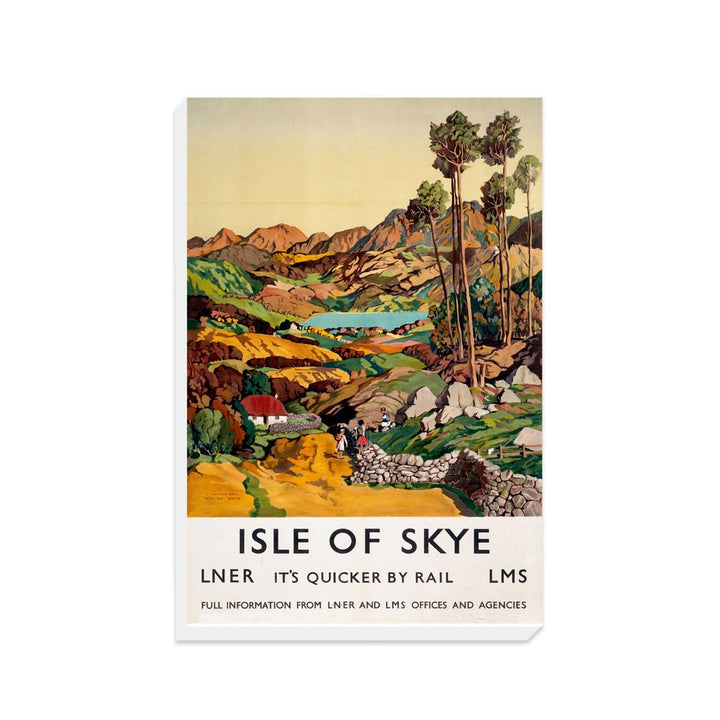 Isle Of Skye - Rolling hillside - Canvas