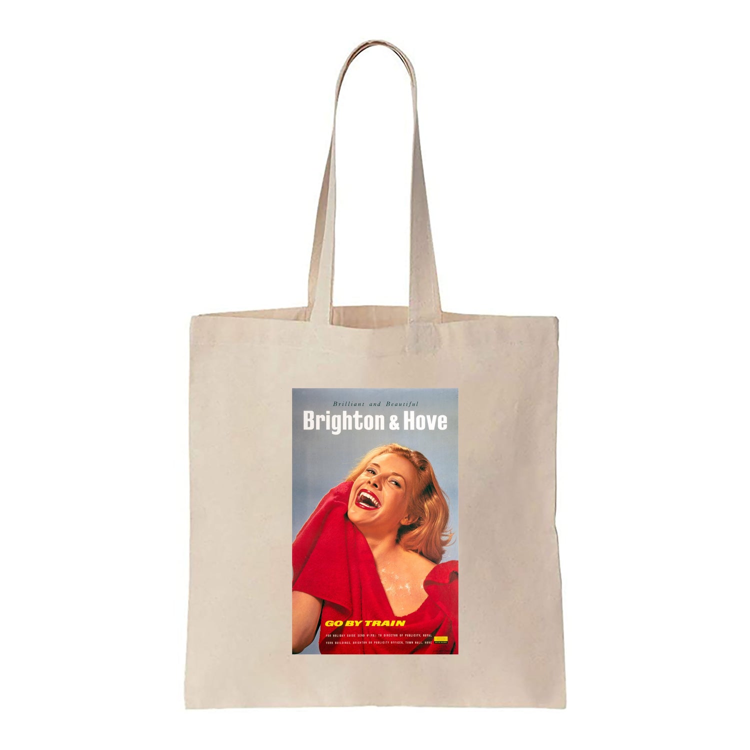 Brighton and Hove - Brilliant and Beautiful - Canvas Tote Bag