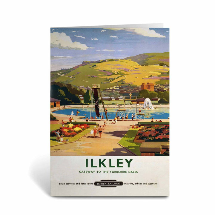 Ilkley - gateway to the Yorkshire Dales Greeting Card