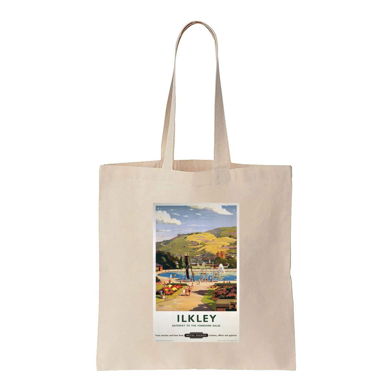 Ilkley - gateway to the Yorkshire Dales - Canvas Tote Bag