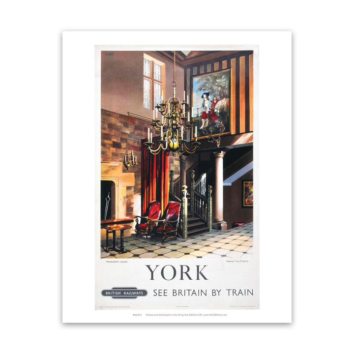 York - Treasurers house Art Print
