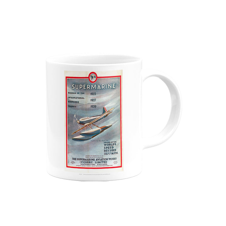 Supermarine - Winner of the International Schneider Trophy Mug