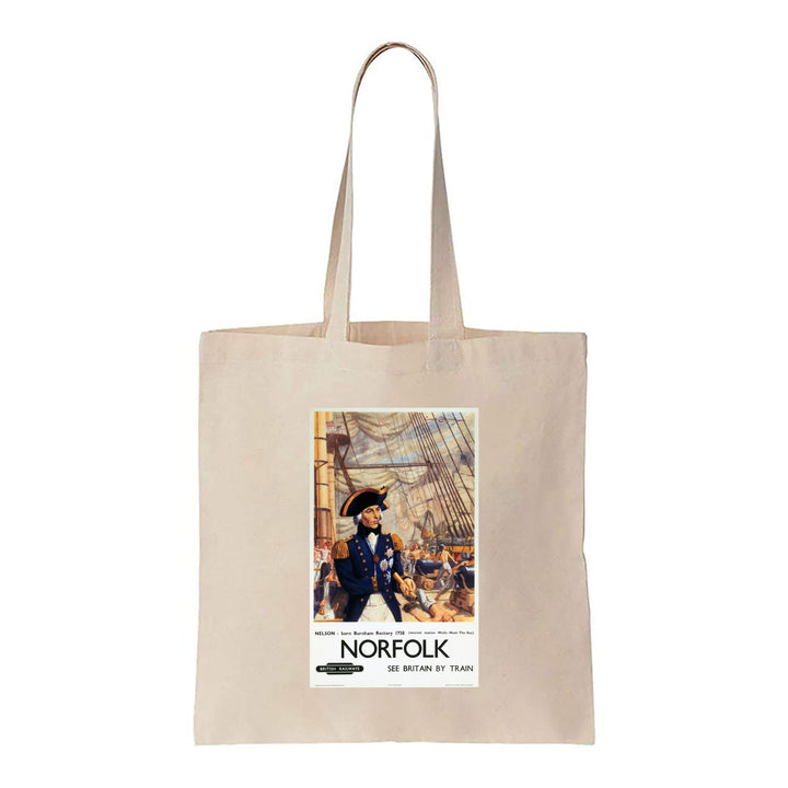 Norfolk - Nelson born Burham Rectory 1758 - Canvas Tote Bag