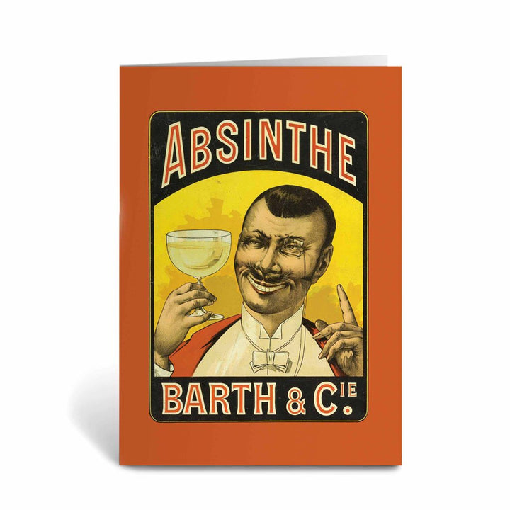 Absinthe Barth and C. Greeting Card