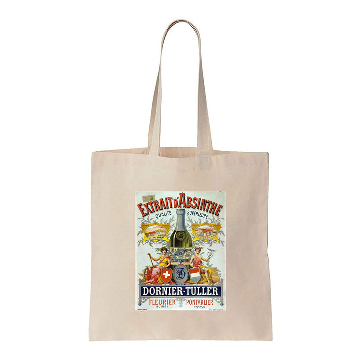 Extrait d'Absinthe - Dornier Tuller - Canvas Tote Bag