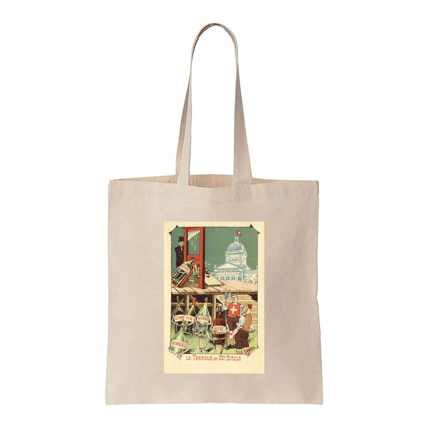 La Terreur au 20 Siecle - Canvas Tote Bag