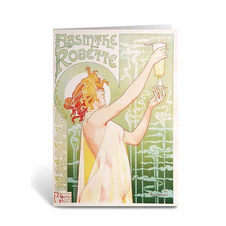 Absinthe Robette Greeting Card